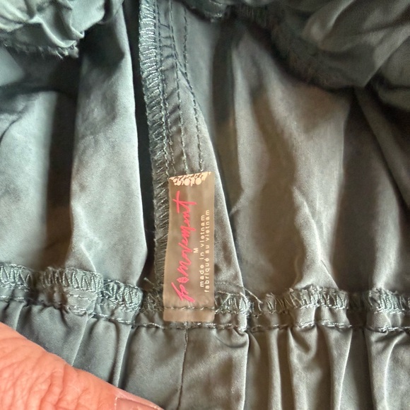 Free people Lightweight Cargo Pants - Teal Green - Picture 2 of 2